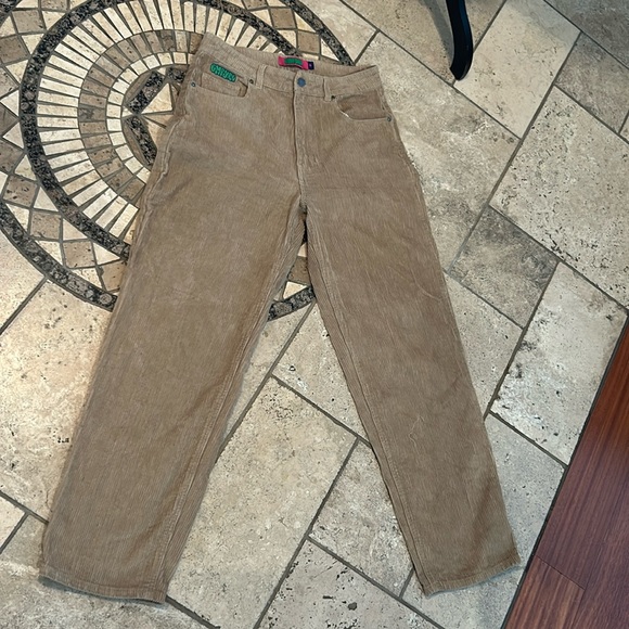 Empire Brown Wide Leg Cords - Picture 1 of 8